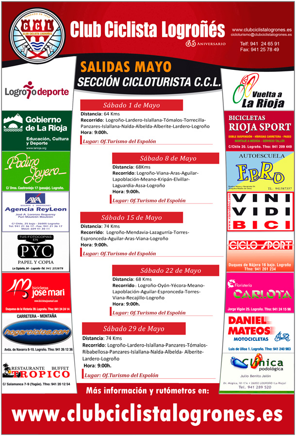 Cartel mes de mayo 2010